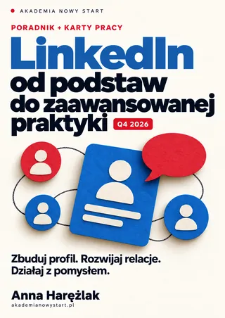 Okładka poradnika LinkedIn od podstaw do zaawansowanej praktyki Q4 2026